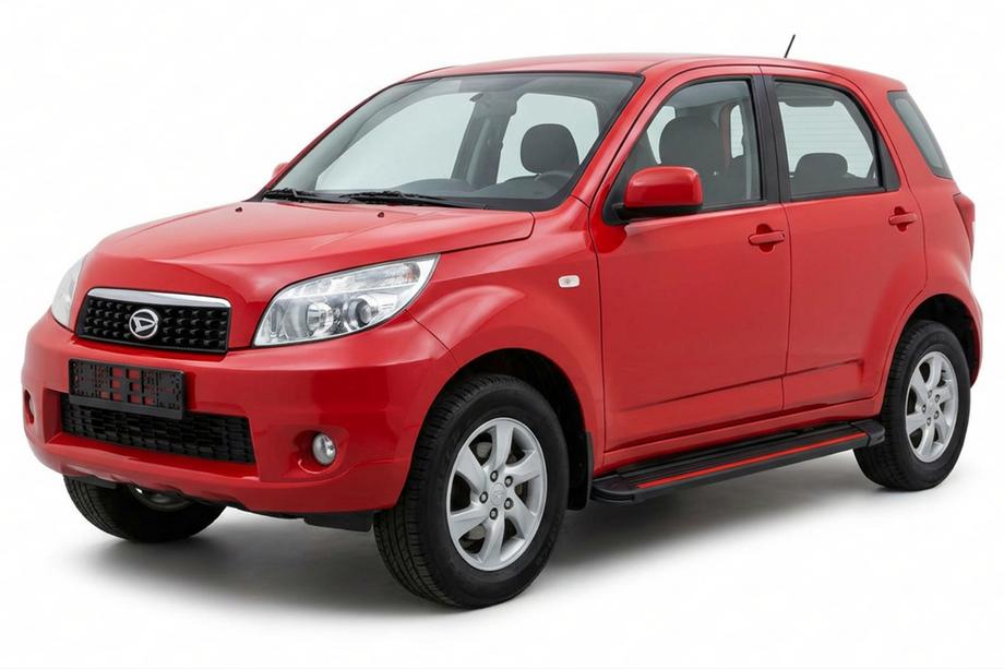 Daihatsu Terios 2006–2017 Bočné prahy Maya Red (2 ks., hliník) Image