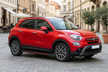 Fiat 500X 2014–2024 Bočné prahy Maya Red (2 ks., hliník) fotografia 1