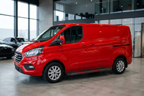 Ford Custom 2013–2022 Bočné prahy Maya Red (2 ks., hliník) fotografia 1
