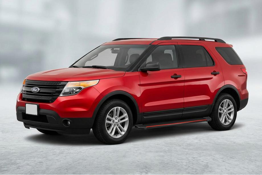 Ford Explorer 2011–2019 Bočné prahy Maya Red (2 ks., hliník) Image