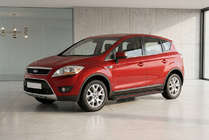 Ford Kuga 2008–2013 Bočné prahy Maya Red (2 ks., hliník) fotografia 1