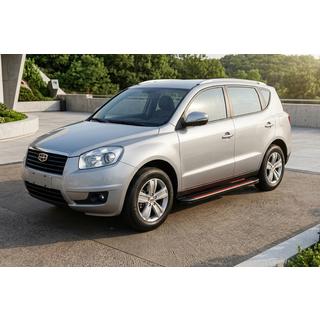 Bočné prahy Maya Red (2 ks., hliník) Geely Emgrand X7 2011– fotografia 1