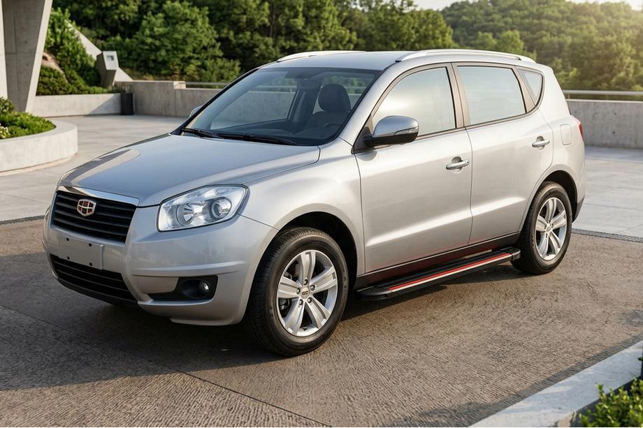 Geely Emgrand X7 2011– Bočné prahy Maya Red (2 ks., hliník) Image