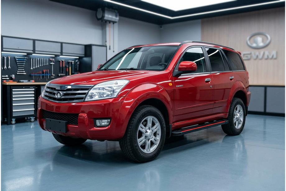 GreatWall Haval/Hover H3 2005–2013 Bočné prahy Maya Red (2 ks., hliník) Image
