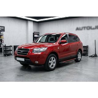 Bočné nášľapy Maya Red-Black (2 ks, hliník) Hyundai Santa Fe 2 2006–2012 fotografia 1