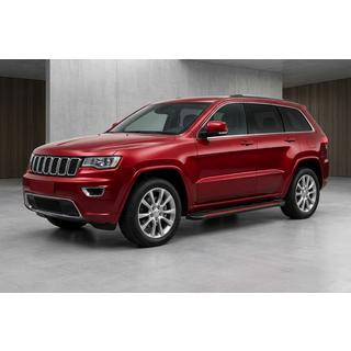 Bočné prahy Maya Red (2 ks., hliník) Jeep Grand Cherokee WK2 2010–2021 fotografia 1