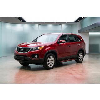 Bočné prahy Maya Red (2 ks., hliník) Kia Sorento II XM 2009–2014 fotografia 1