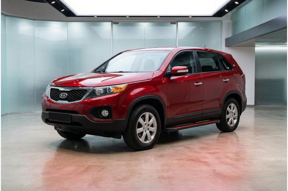 Kia Sorento II XM 2009–2014 Bočné prahy Maya Red (2 ks., hliník) 2013-2016 Image