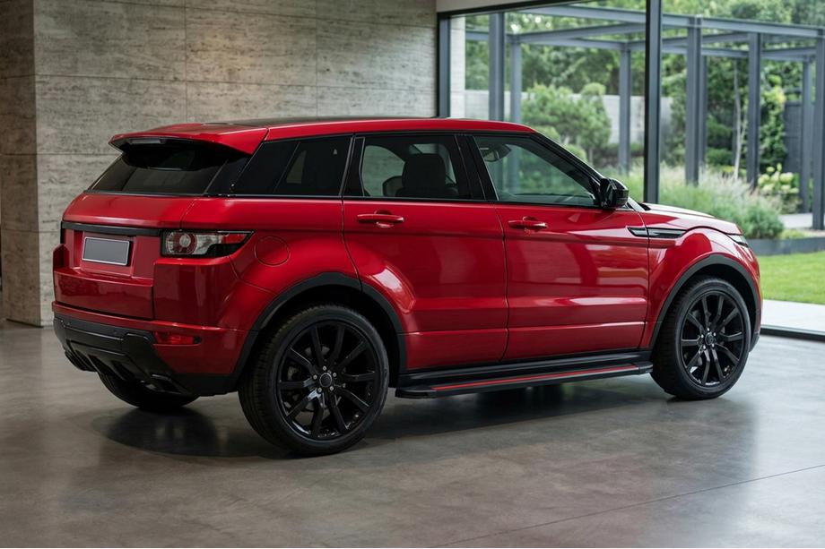Range Rover Evoque 2012–2018 Bočné prahy Maya Red (2 ks., hliník) Image