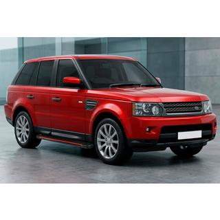 Bočné prahy Maya Red (2 ks., hliník) Range Rover Sport 2005–2013 fotografia 1