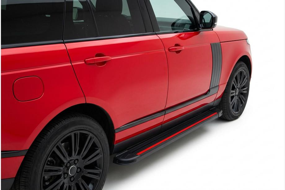 Range Rover IV L405 2013–2021 Bočné prahy Maya Red (2 ks., hliník) Image