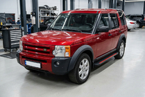 Land Rover Discovery III 2004–2009 Bočné prahy Maya Red (2 ks., hliník) fotografia 1