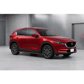 Bočné prahy Maya Red (2 ks., hliník) Mazda CX-5 2017–2025 fotografia 1