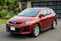 Mazda CX-7 2006–2012 Bočné prahy Maya Red (2 ks., hliník) fotografia 1