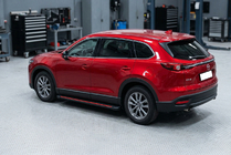 Mazda CX-9 2017– Bočné prahy Maya Red (2 ks., hliník) fotografia 1