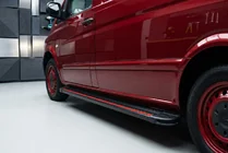 Mercedes Vito/V-trieda W447 2014– Bočné nášľapy Maya Red-Black (2 ks, hliník) fotografia 1