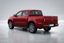 Mercedes X class 2017–2020 Bočné prahy Maya Red (2 ks., hliník) fotografia 1