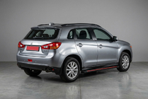 Mitsubishi ASX 2010–2023 Bočné prahy Maya Red (2 ks., hliník) fotografia 1