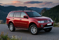 Mitsubishi Pajero Sport 2008–2015 Bočné prahy Maya Red (2 ks., hliník) fotografia 1