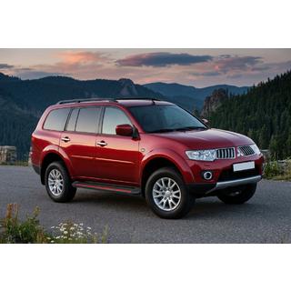 Bočné prahy Maya Red (2 ks., hliník) Mitsubishi Pajero Sport 2008–2015 fotografia 1