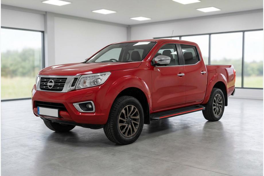 Nissan Navara/NP300 2016– Bočné prahy Maya Red (2 ks., hliník) Image