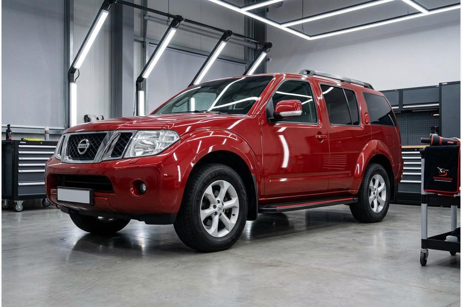 Nissan Pathfinder R51 2005–2014 Bočné prahy Maya Red (2 ks., hliník) Image
