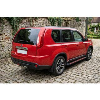 Bočné prahy Maya Red (2 ks., hliník) Nissan X-trail T31 2007–2014 fotografia 1