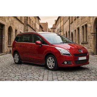 Bočné prahy Maya Red (2 ks., hliník) Peugeot 5008 2009–2016 fotografia 1