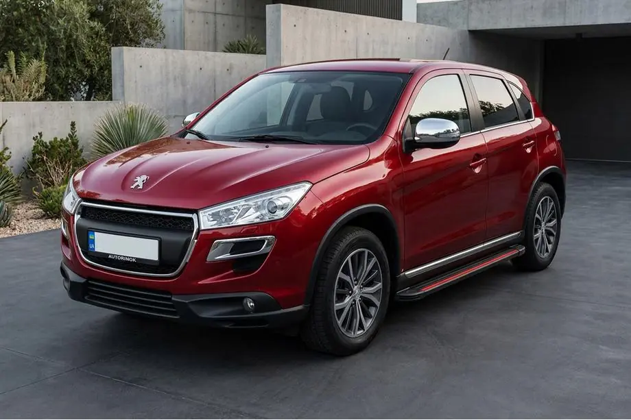 Peugeot 4008 2012–2017 Bočné prahy Maya Red (2 ks., hliník) Image