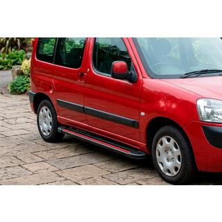 Bočné prahy Maya Red (2 ks., hliník) Peugeot Partner 1996–2008 fotografia 1