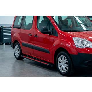 Bočné prahy Maya Red (2 ks., hliník) Peugeot Partner Tepee 2008–2018 fotografia 1