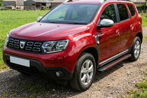 Renault Duster 2018–2024 Bočné prahy Maya Red (2 ks., hliník) fotografia 1