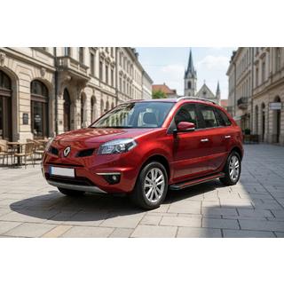 Bočné prahy Maya Red (2 ks., hliník) Renault Koleos 2008–2016 fotografia 1
