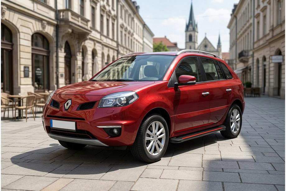 Renault Koleos 2008–2016 Bočné prahy Maya Red (2 ks., hliník) Image