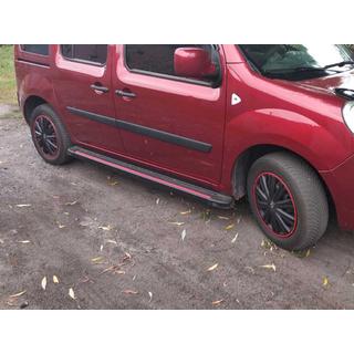 Bočné prahy Maya Red (2 ks., hliník) Renault Kangoo 2008–2020 fotografia 1