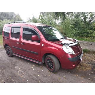 Bočné prahy Maya Red (2 ks., hliník) Renault Kangoo 2008–2020 fotografia 2