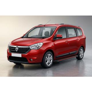Bočné prahy Maya Red (2 ks., hliník) Renault Lodgy 2013–2022 fotografia 1