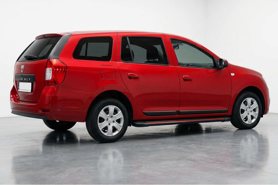 Renault Logan MCV 2013–2022 Bočné prahy Maya Red (2 ks., hliník) Image