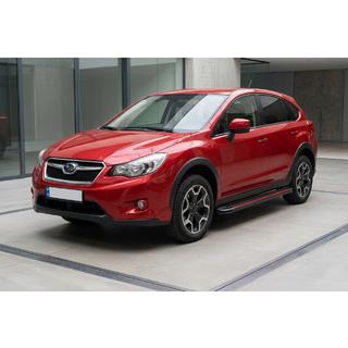 Bočné prahy Maya Red (2 ks., hliník) Subaru XV 2011–2017 fotografia 1