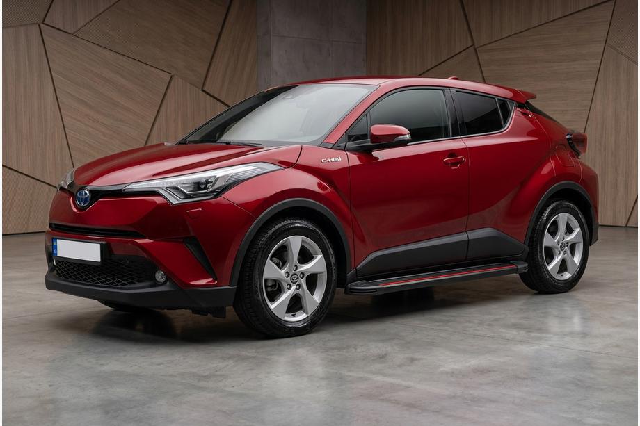 Toyota C-HR 2016–2023 Bočné prahy Maya Red (2 ks., hliník) Image