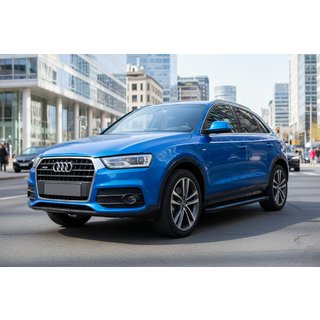 Bočné nášľapy Maya Blue (2 ks, hliník) Audi Q3 2011–2019 fotografia 1