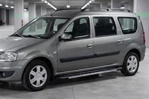 Lada Largus 2012– Bočné nášľapy RedLine V1 (2 ks, hliník) fotografia 1