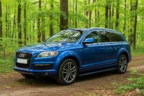 Audi Q7 2005–2015 Bočné nášľapy Maya Blue (2 ks, hliník) fotografia 1