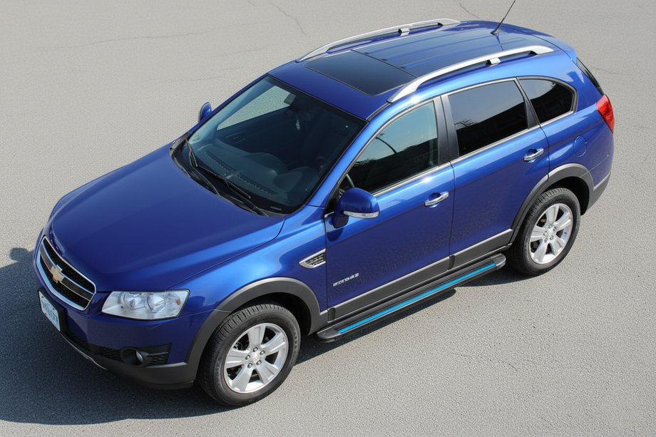 Chevrolet Captiva 2006–2019 Bočné nášľapy Maya Blue (2 ks, hliník) Image