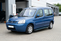Citroen Berlingo 1996–2008 Bočné nášľapy Maya Blue (2 ks, hliník) fotografia 1