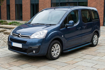 Citroen Berlingo 2008–2018 Bočné nášľapy Maya Blue (2 ks, hliník) fotografia 1