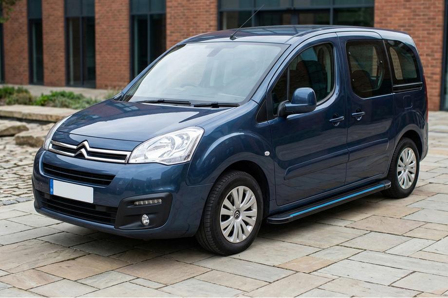 Citroen Berlingo 2008–2018 Bočné nášľapy Maya Blue (2 ks, hliník) Image