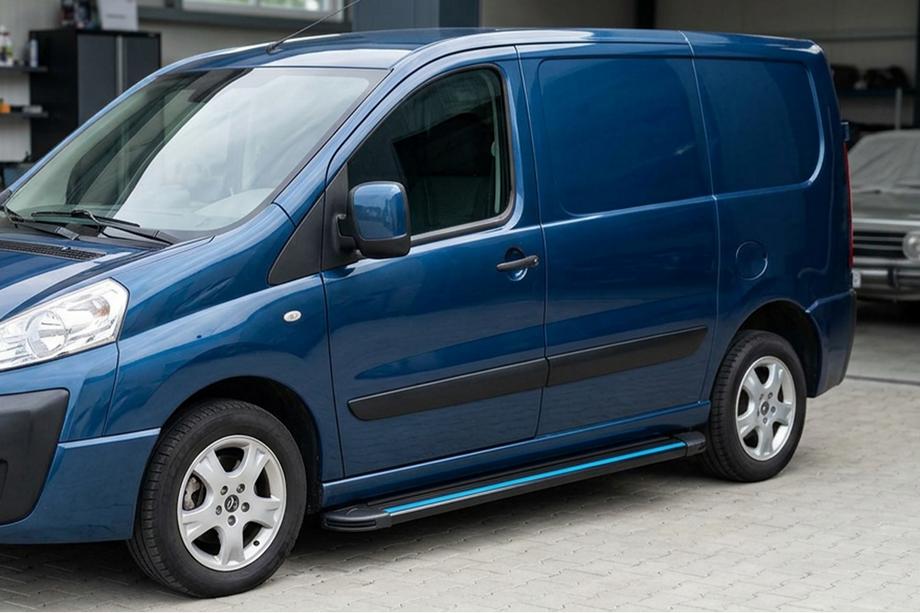 Citroen Jumpy 2007–2017 Bočné nášľapy Maya Blue (2 ks, hliník) Image