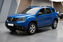 Dacia Duster 2018–2024 Bočné nášľapy Maya Blue (2 ks, hliník) fotografia 1