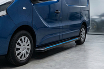 Fiat Talento 2016– Bočné nášľapy Maya Blue (2 ks, hliník) Dlhý rázvor fotografia 1